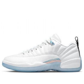 Nike Air Jordan 12 Retro Low Tops Basketball Shoes Herre Hvite