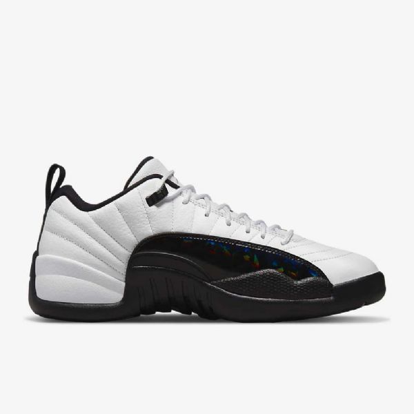 Nike Air Jordan 12 Retro Low Tops Sko Herre Hvite Sølv