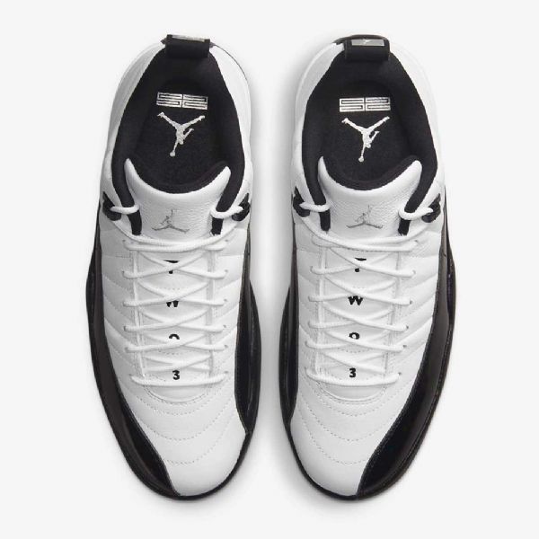 Nike Air Jordan 12 Retro Low Tops Sko Herre Hvite Sølv