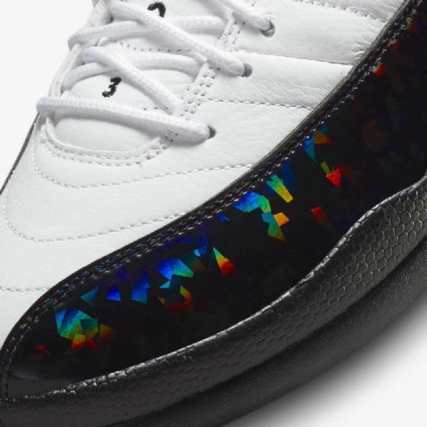 Nike Air Jordan 12 Retro Low Tops Sko Herre Hvite Sølv