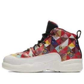 Nike Air Jordan 12 Retro Ps Basketball Shoes Barn Multicolor
