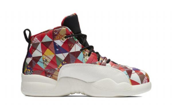 Nike Air Jordan 12 Retro Ps Basketball Shoes Barn Multicolor
