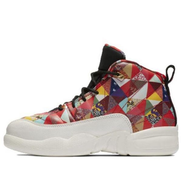 Nike Air Jordan 12 Retro Ps Basketball Shoes Barn Multicolor