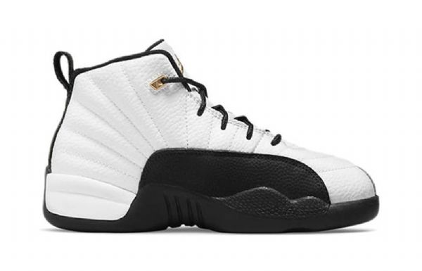 Nike Air Jordan 12 Retro Ps Basketball Shoes Herre Hvite Svarte
