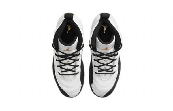 Nike Air Jordan 12 Retro Ps Basketball Shoes Herre Hvite Svarte