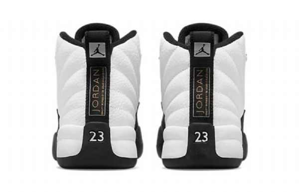 Nike Air Jordan 12 Retro Ps Basketball Shoes Herre Hvite Svarte