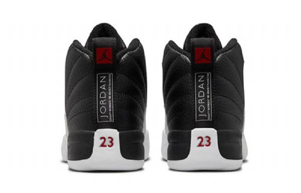 Nike Air Jordan 12 Retro Ps Basketball Shoes Herre Svarte Grå
