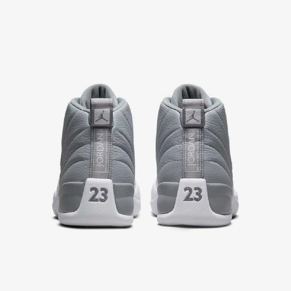 Nike Air Jordan 12 Retro Sko Herre Grå Hvite