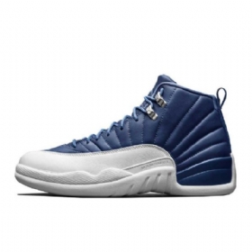 Nike Air Jordan 12 Retro Sko Herre Indigo