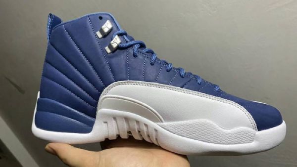 Nike Air Jordan 12 Retro Sko Herre Indigo
