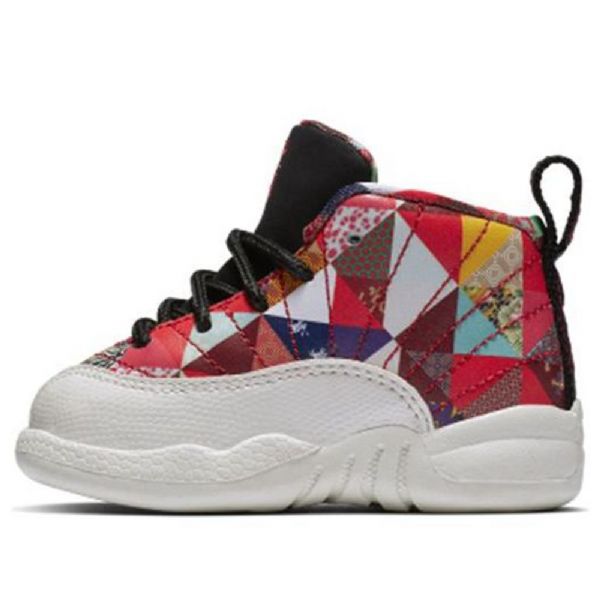 Nike Air Jordan 12 Retro Td Basketball Shoes Barn Multicolor