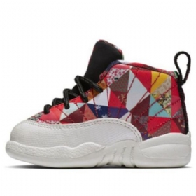 Nike Air Jordan 12 Retro Td Basketball Shoes Barn Multicolor