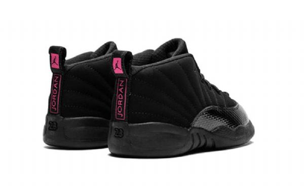 Nike Air Jordan 12 Retro Td Basketball Shoes Barn Rosa