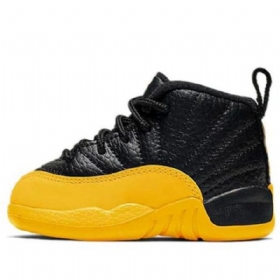 Nike Air Jordan 12 Retro Td Sko Barn Gull