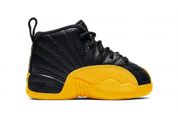 Nike Air Jordan 12 Retro Td Sko Barn Gull