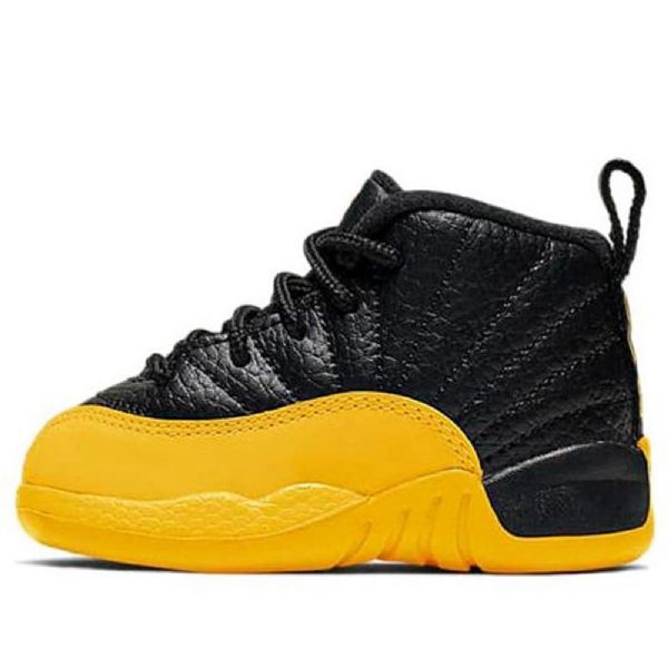 Nike Air Jordan 12 Retro Td Sko Barn Gull