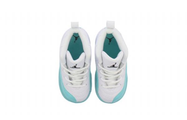 Nike Air Jordan 12 Retro Td Sko Barn Lyse Turkis