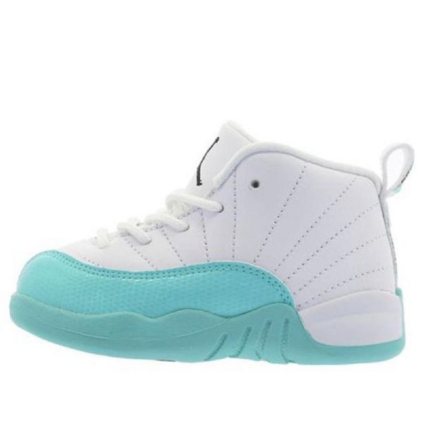 Nike Air Jordan 12 Retro Td Sko Barn Lyse Turkis