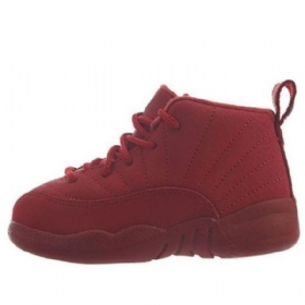 Nike Air Jordan 12 Retro Td Sko Barn Rød