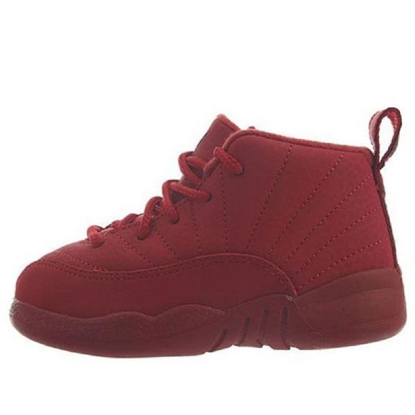 Nike Air Jordan 12 Retro Td Sko Barn Rød