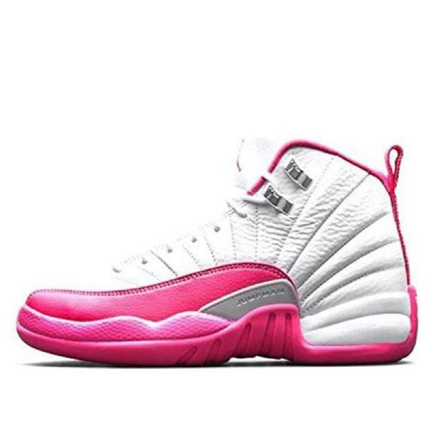 Nike Air Jordan 12 Retro Td Sko Barn Rosa