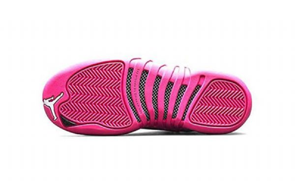 Nike Air Jordan 12 Retro Td Sko Barn Rosa