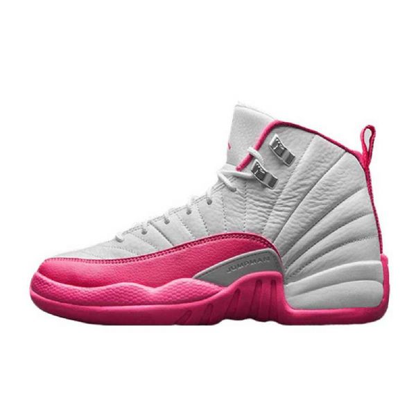 Nike Air Jordan 12 Retro Vivid Sko Herre Rosa Hvite