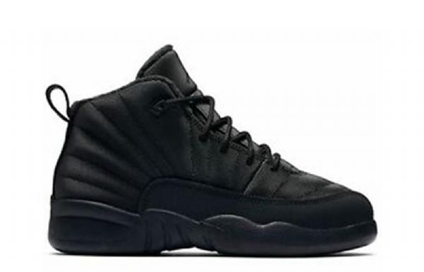Nike Air Jordan 12 Retro Winterized Ps Basketball Shoes Herre Svarte