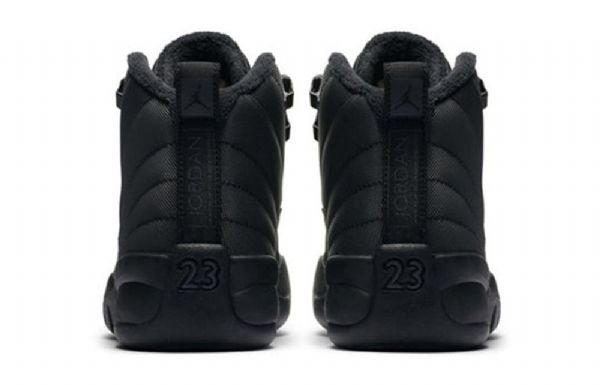 Nike Air Jordan 12 Retro Winterized Ps Basketball Shoes Herre Svarte