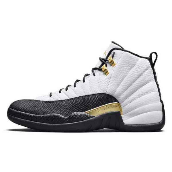 Nike Air Jordan 12 Royalty Sko Dame Hvite Svarte