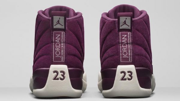 Nike Air Jordan 12 Sko Herre Burgunder