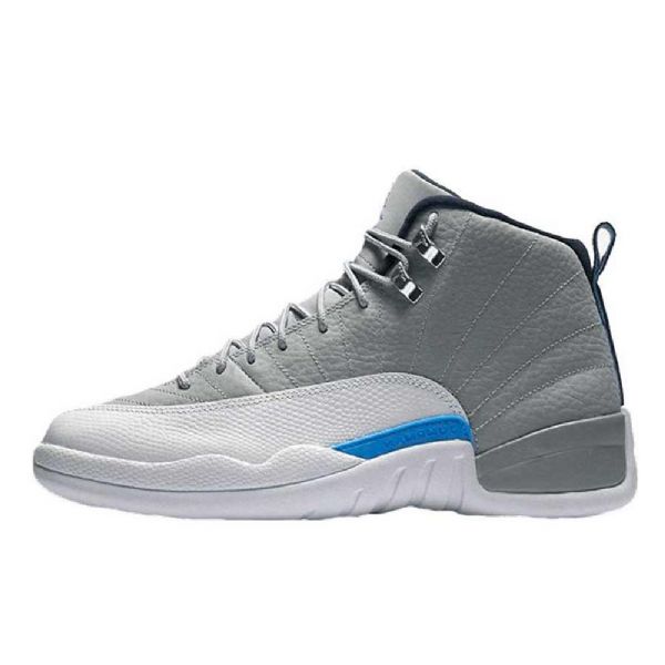 Nike Air Jordan 12 Sko Herre Grå Blå