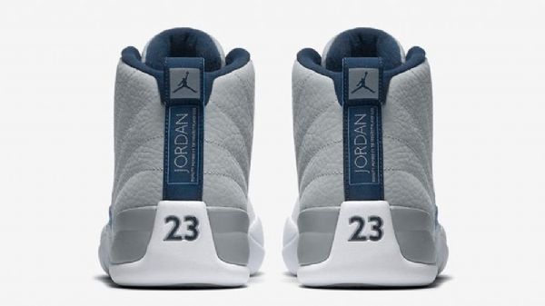 Nike Air Jordan 12 Sko Herre Grå Blå