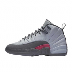 Nike Air Jordan 12 Sko Herre Grå Rosa