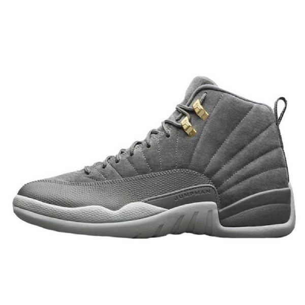 Nike Air Jordan 12 Sko Herre Mørke Grå