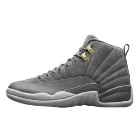 Nike Air Jordan 12 Sko Herre Mørke Grå