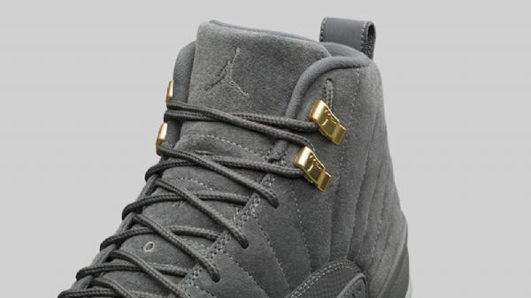 Nike Air Jordan 12 Sko Herre Mørke Grå
