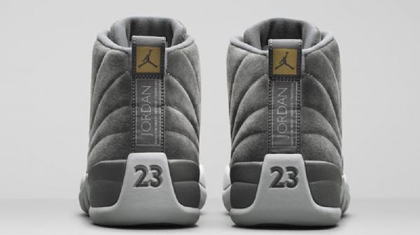Nike Air Jordan 12 Sko Herre Mørke Grå