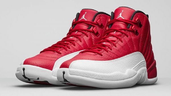 Nike Air Jordan 12 Sko Herre Rød Hvite
