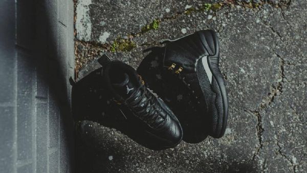 Nike Air Jordan 12 The Master Sko Herre Svarte