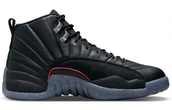 Nike Air Jordan 12 Utility Retro Basketball Shoes Herre Svarte
