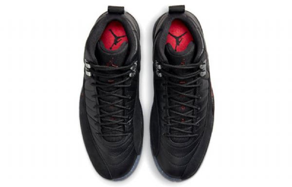 Nike Air Jordan 12 Utility Retro Basketball Shoes Herre Svarte