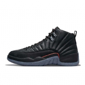 Nike Air Jordan 12 Utility Sko Herre Svarte