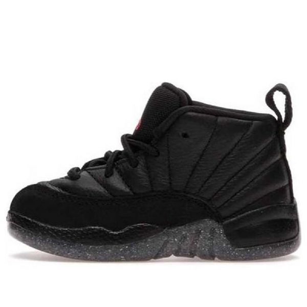 Nike Air Jordan 12 Utility Td Sko Barn Svarte