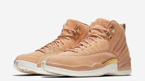 Nike Air Jordan 12 Vachetta Tan Sko Herre Korall