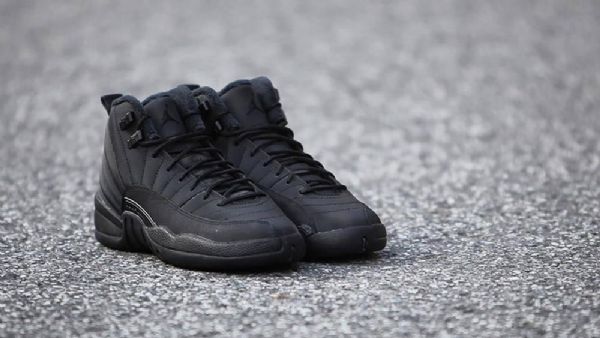 Nike Air Jordan 12 Winterized Sko Herre Svarte