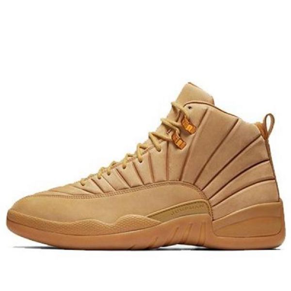 Nike Psny X Air Jordan 12 Retro Basketball Shoes Dame Brune
