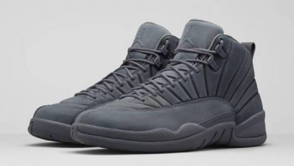 Nike Psny X Air Jordan 12 Sko Herre Mørke Grå
