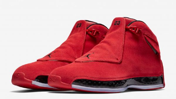 Nike Air Jordan 18 Sko Herre Rød