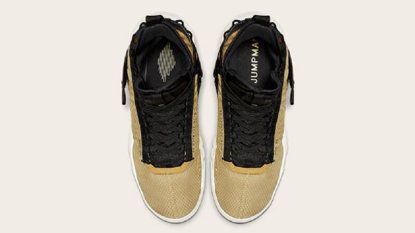 Nike Air Jordan Proto Max 720 Sko Herre Gull Svarte